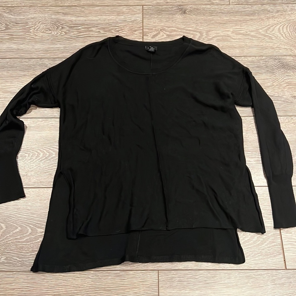 Women’s Sweater Top, Black, Small